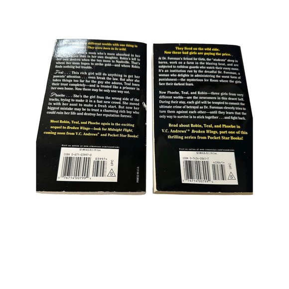 V.C. Andrew’s Broken Flight Series complete set volumes #1&2 2003 paperbacks - Picture 2 of 5